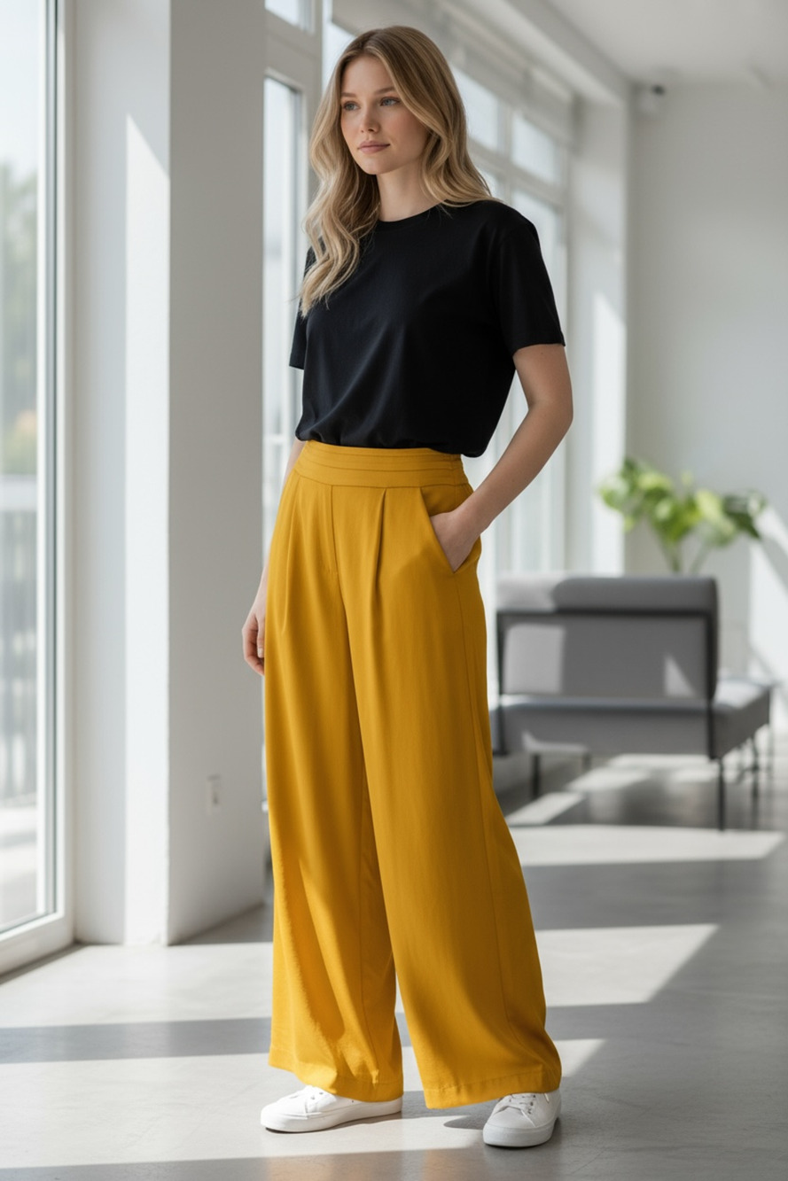 RAMY BROOK Pants NEW Size 0 Cropped Joss Pant $385 Golden Yellow
